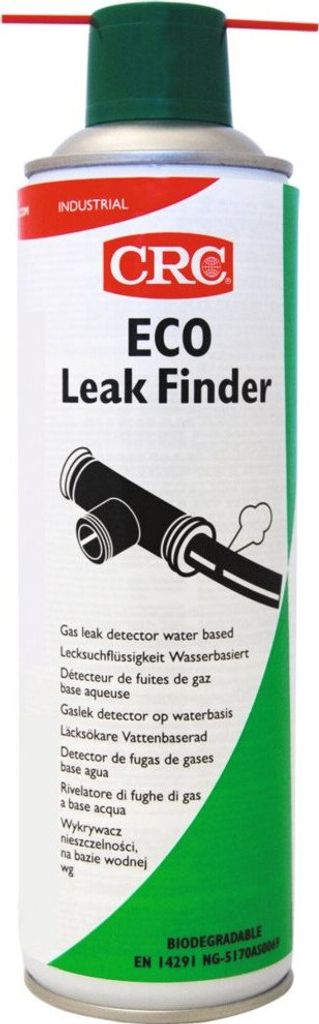CRC Lecksuchspray Eco Leak Finder NSF-P1 DVGW farblos 360 Grad Ventil Spray 500ml