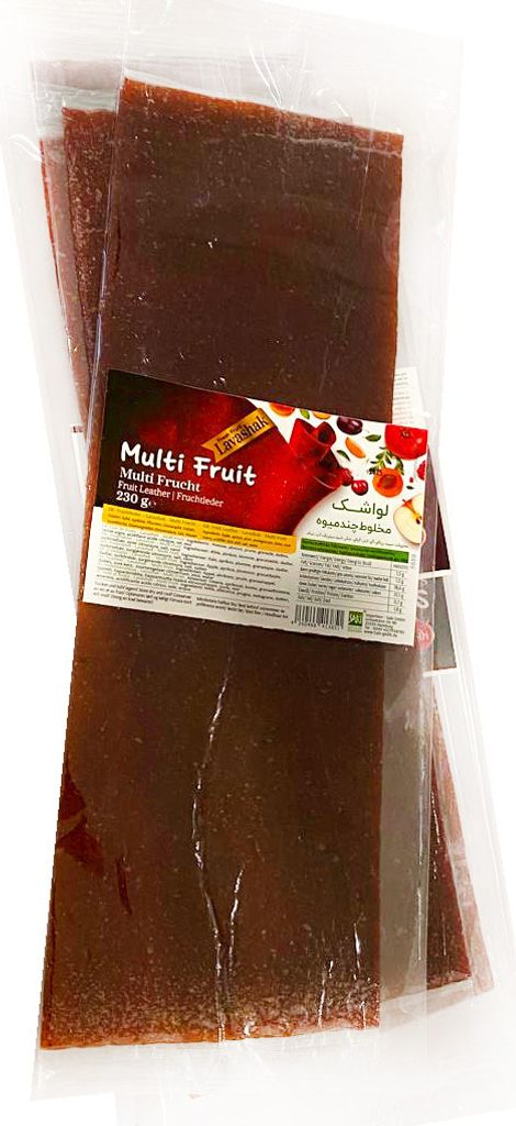 Mr. Ghorbani- Fruchtleder Multi Frucht 90g Lavashak, Produktbild 