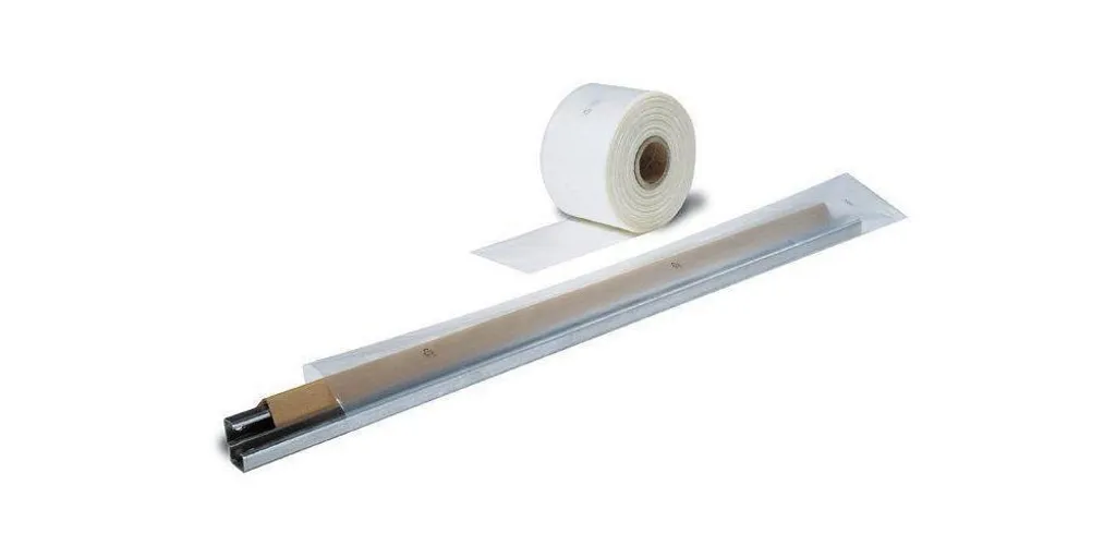 Gaine d'emballage pour produits longs 250mm MDPE transparent 300m