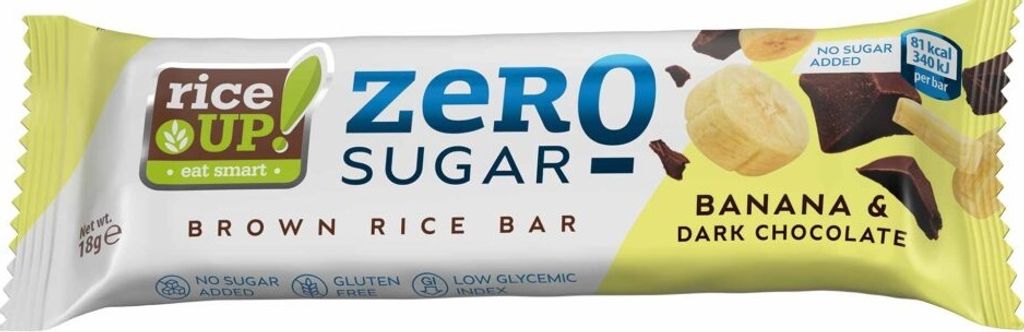 Rice Up Zero Bezlepková rýžová tyčinka bez přidaného cukru Obrázek produktu 