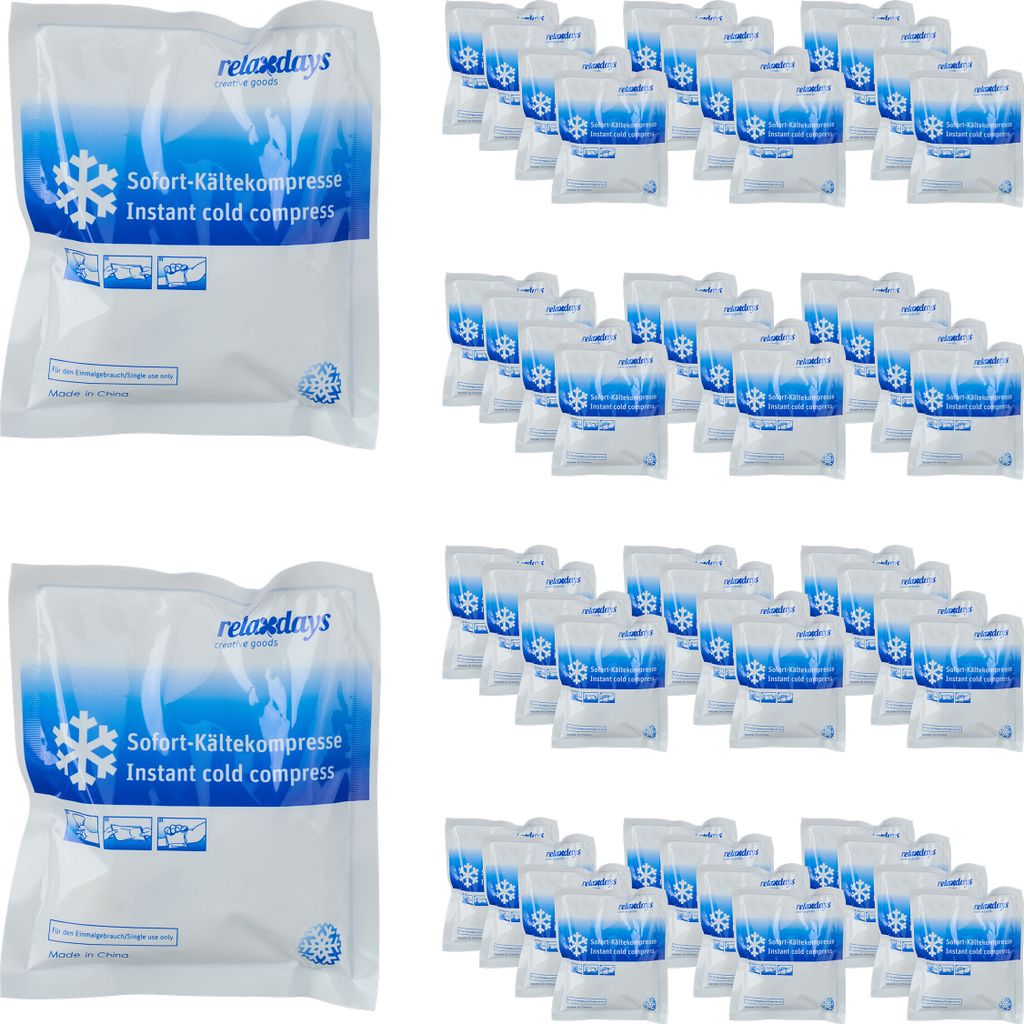 relaxdays Kühlpack zum Knicken Set