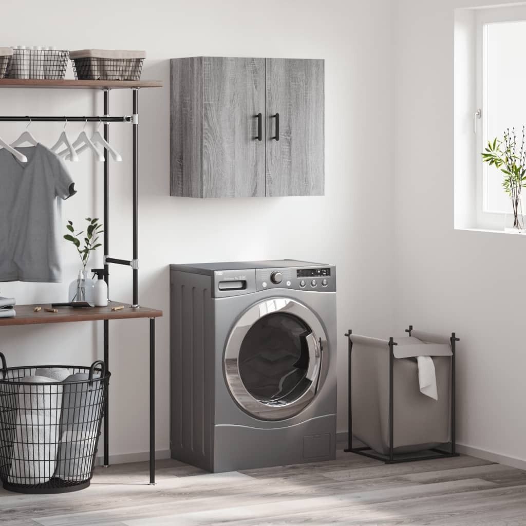 [Home] Wandschrank Grau Sonoma 60x31x60 cm Holzwerkstoff , Produktbild 