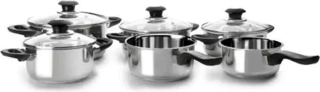 Batterie de cuisine Ibili Optimale 6 pièces en inox argent One Size