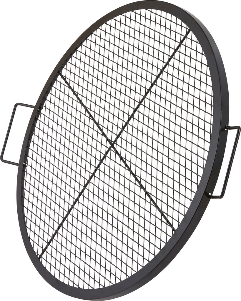 SucceBuy 30palcový kulatý gril X-Marks fire pit black, Obrázek produktu 