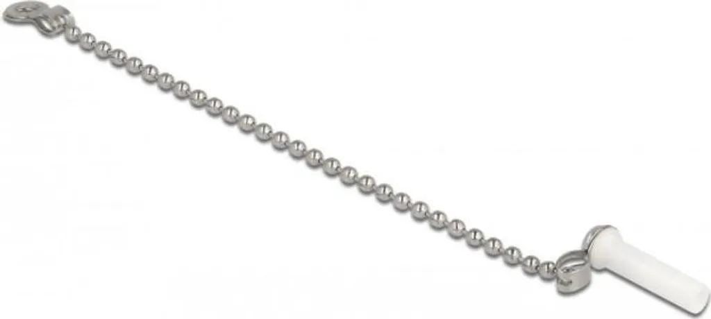 Cache-poussière blanc DELOCK 86848 pour fibre optique, design universel