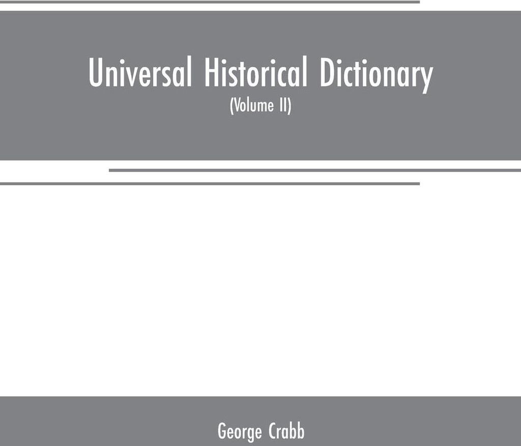 Universal historical dictionary