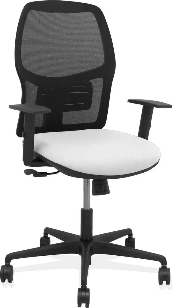 Fauteuil de Bureau Synchro Alfera Mesh Noir avec Accoudoirs Ajustables