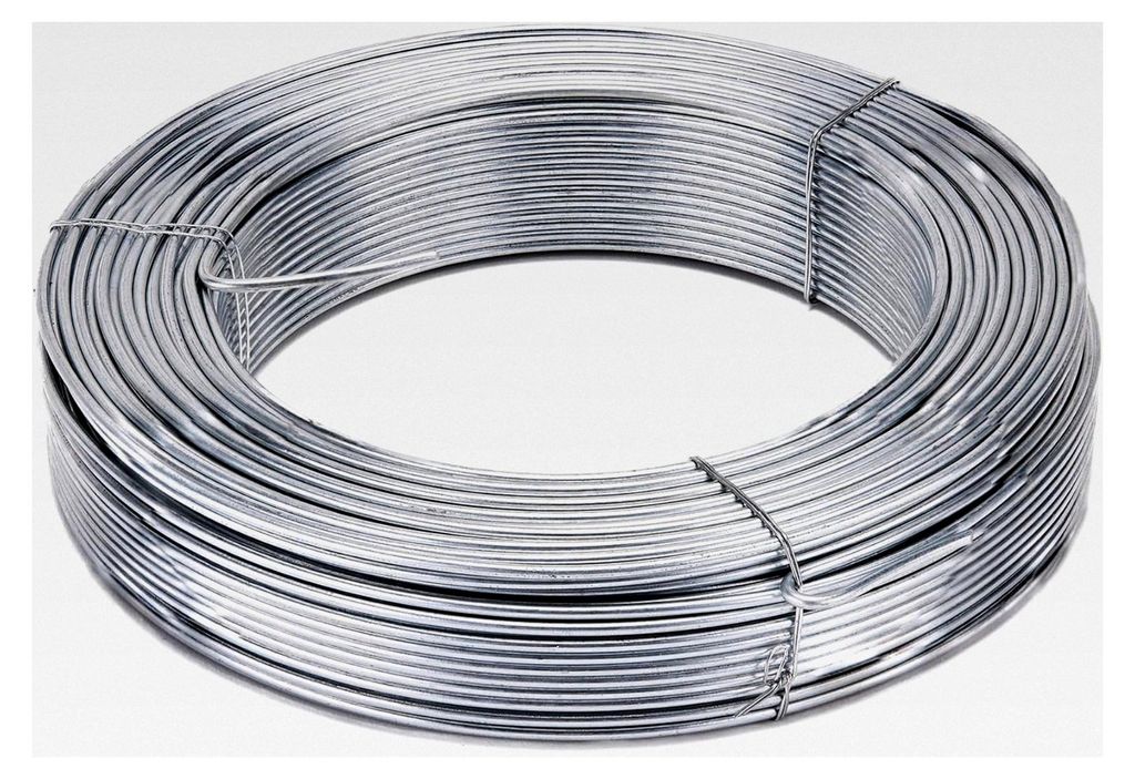 Spanndraht aus verzinktem Stahl, 2,7 mm x 100 m – für Garten und Zaun