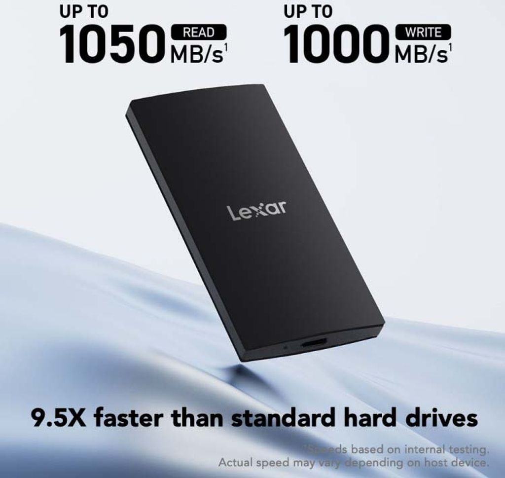 Lexar LSL300002T-RNBNG, 2 TB, USB Typ-C, 3.2 Gen 2 (3.1 Gen Produktbild 
