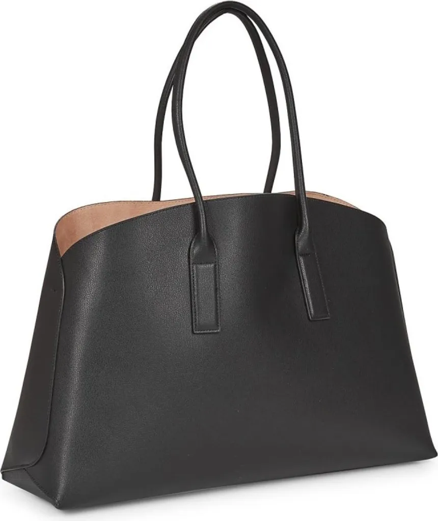 Sac Cabas Armani pour Femme - Grand Sac à Main Noir Porté Épaule