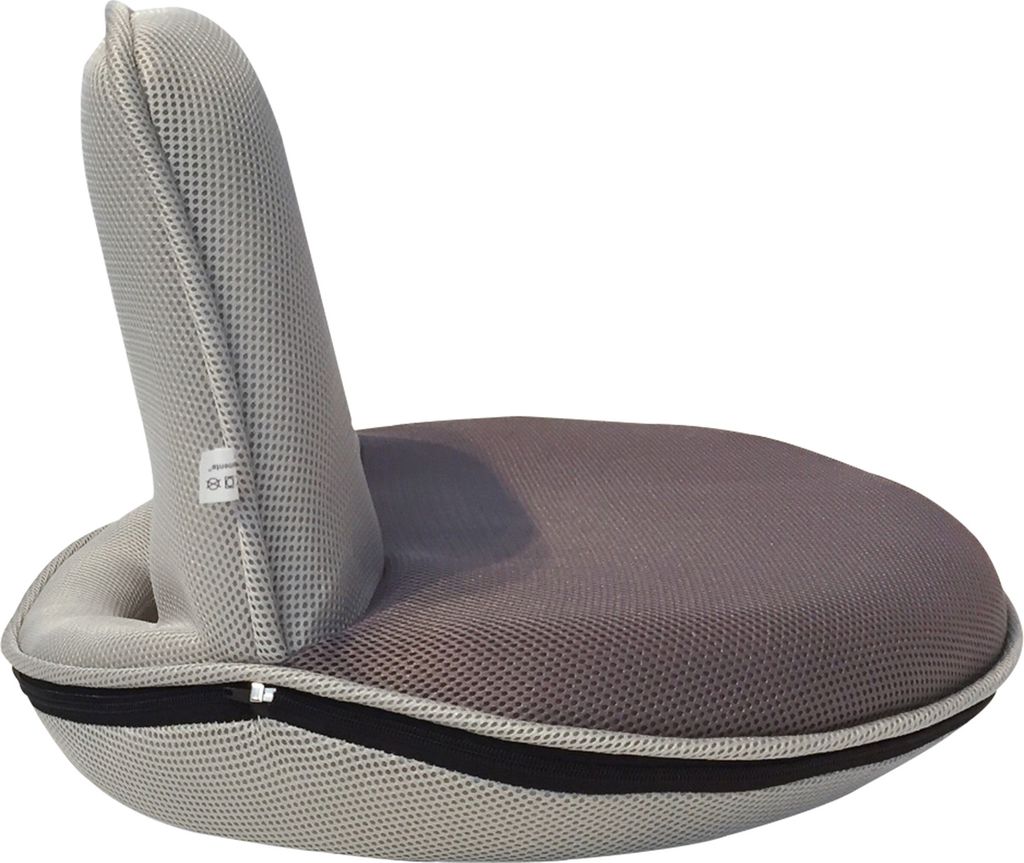 Rebecca Mobili Meditationsstuhl mit Polsterung, faltbar aus grauem Polyester