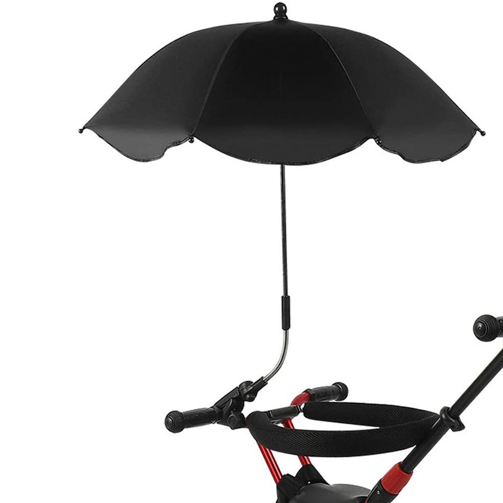 50 Baby Kind Schirm Blau Sonnenschirm für Kinderwagen Buggy und Jogger mit UV SCHUTZ 