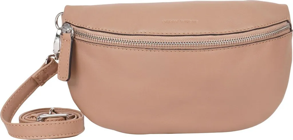 Sac à épaule GERRY WEBER Madeira en cuir véritable coloris Cappuccino