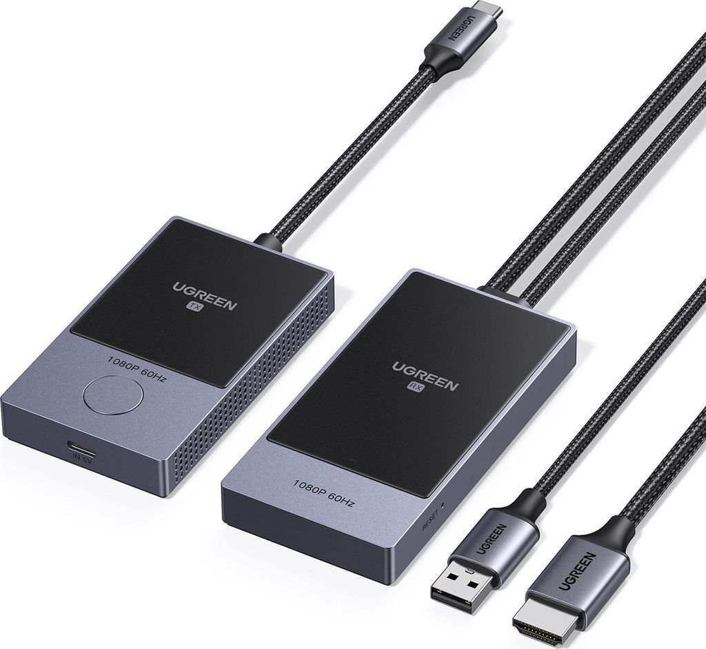 Bezdrôtový vysielač a prijímač HDMI Ugreen CM737 - čierny a Obrázok produktu 