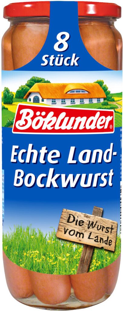 Böklunder Echte Landbockwurst we własnej skórce 8 kiełbasek Zdjęcie produktu 