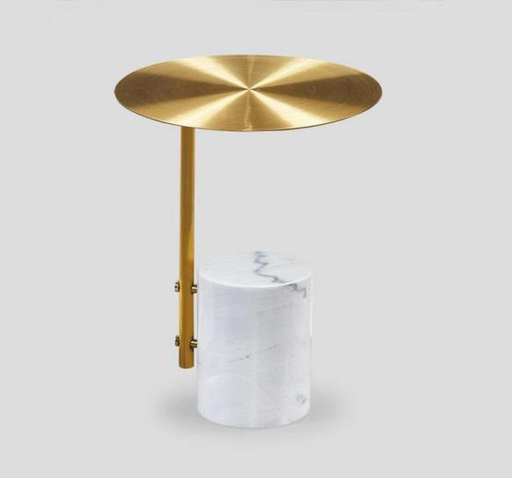 Runder Kaffeetisch Couchtisch Beistelltisch Designer Tisch Wohnzimmer Tische