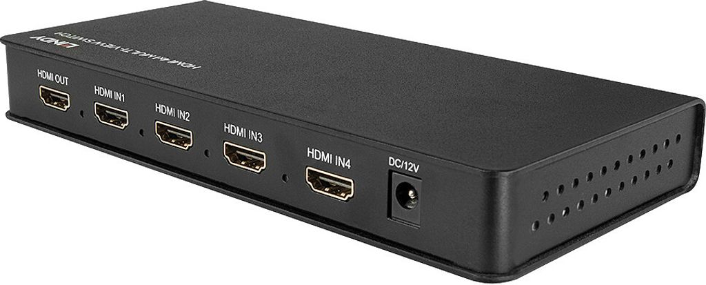 LINDY HDMI-Switch 4 Port Multi-View 1080p Quadview PiP