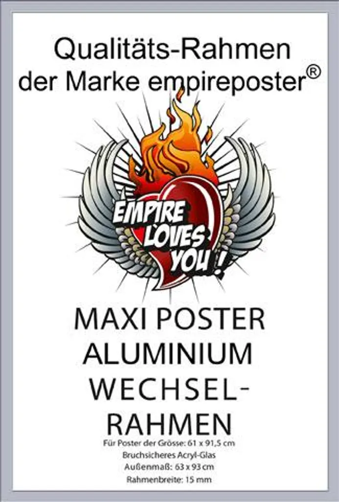 Set Poster Meowgical Fuzzballs e Cornice Shinsuke Maxi Alluminio