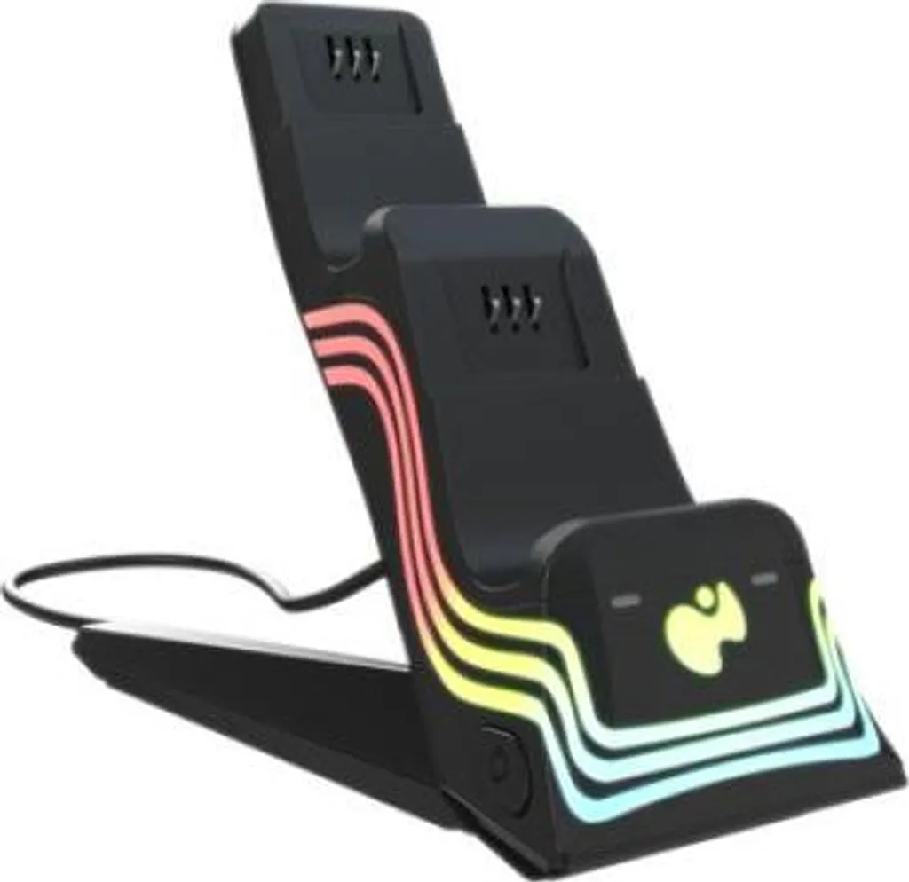 Station de Charge Double PDP Afterglow Wave avec Éclairage LED Xbox