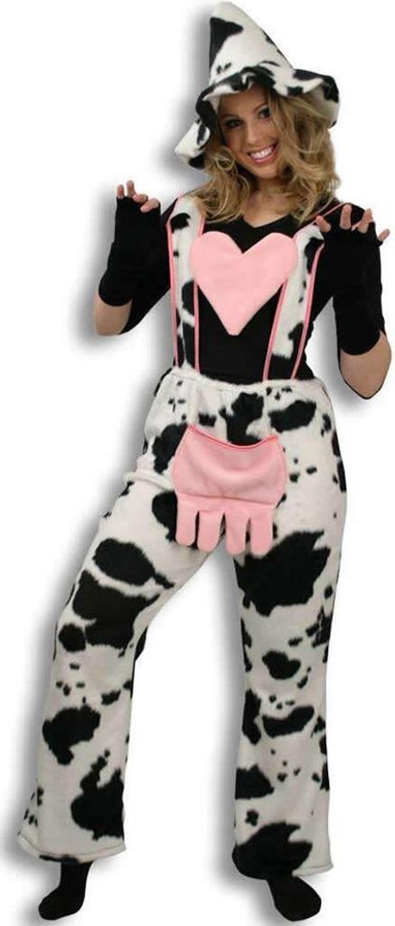 Kuhhose mit Herz Kuh Karneval Fasching Kostüm 54-56 Produktbild 