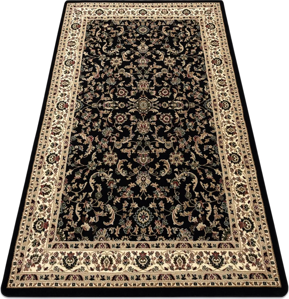 Tapis noir 300x400 cm ROYAL ADR 1745 en velours dense ultra résistant