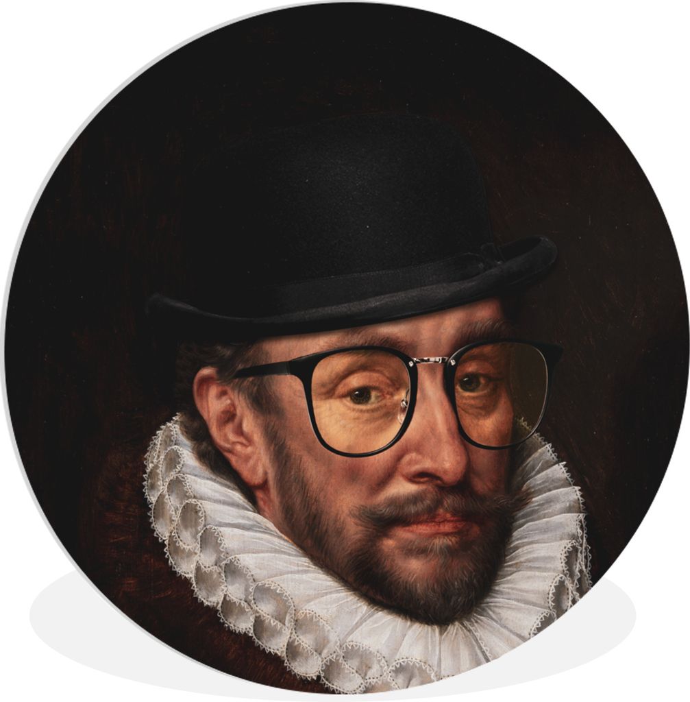 MuchoWow - Wand Kreis - Das Schlafzimmer - Die Bilder - Wandmalerei - Kunst für das Haus - das Plastik