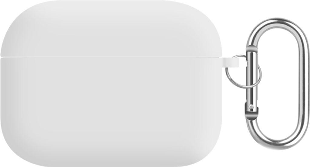 Für AirPods Pro 2 PC Lining Silikon Bluetooth Earphone Protective Case (Weiß)