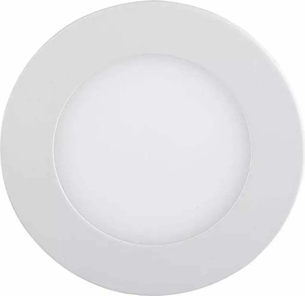 Panneau LED rond miniature série Premium IP20 blanc 12W 1160lm 2700K