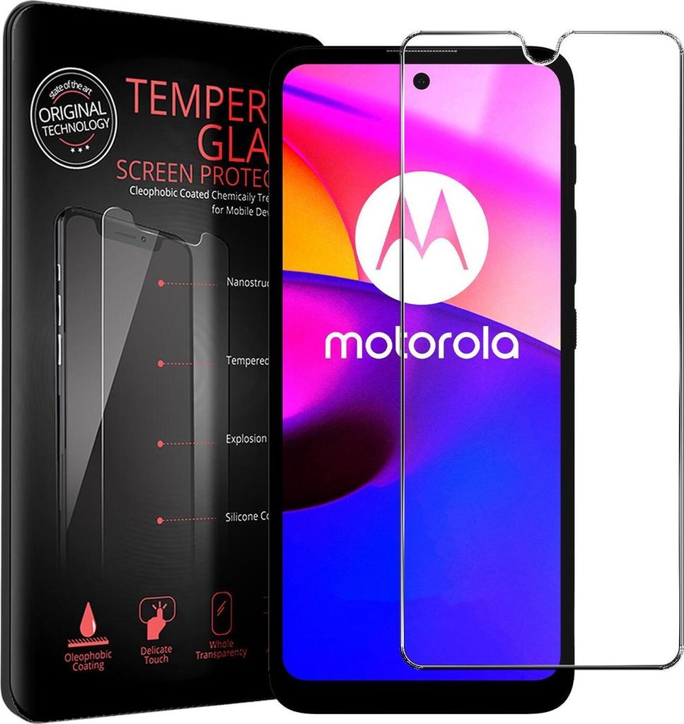 2x Conie Glasfolie für Motorola Moto E20 / E30 / E40 Displayschutz Folie Panzer Glas Premium Schutzfolie Set Blasenfrei
