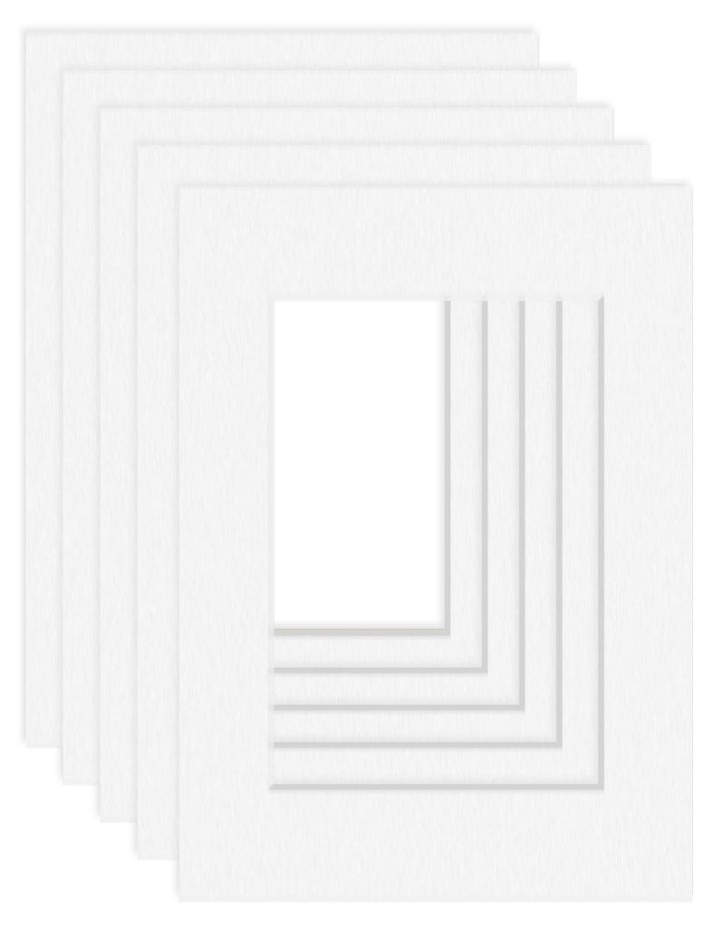 DEHA Design Passepartout (5er SET) 13x18 cm für Bilder im Produktbild 