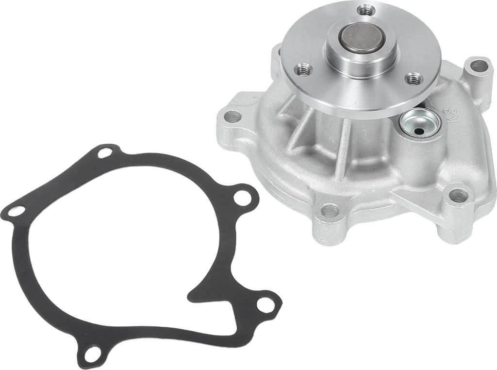Wasserpumpe mit Dichtung für Toyota Yaris 1999-2005 / Vordermotor Wasserpumpe / Langlebig / Metall / 1 Satz Silberton