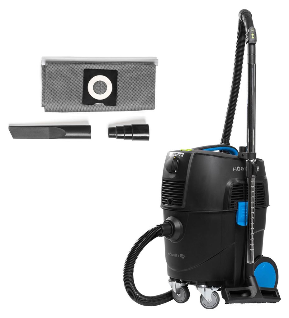 Aspirapolvere industriale da 30 litri, 1600 W, tecnologia Immagine del prodotto 