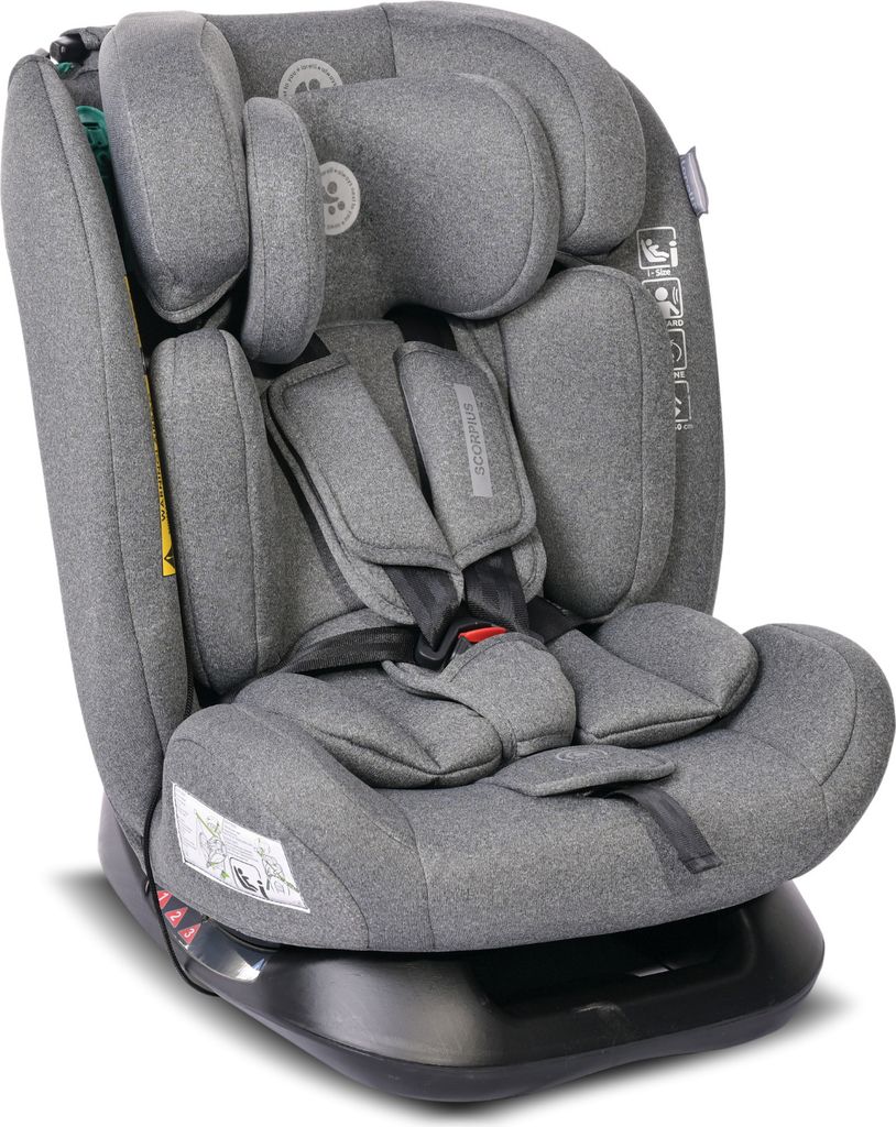 Siège auto Lorelli - Scorpius, i-Size, 40-150 cm, Gris Image du produit 