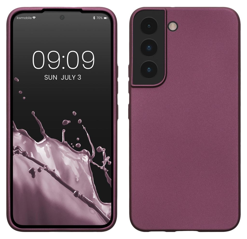 kwmobile Handyhülle für Samsung Galaxy S22 Hülle - Silikon Produktbild 