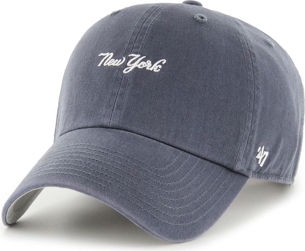 '47 Brand Cap MLB New York Yankees Base Runner Script CLEAN Immagine del prodotto 