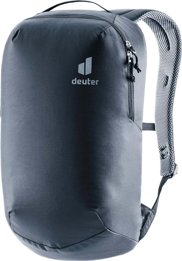 Deuter Yort 15 Black - Zaino City Daypack Nero Ergonomico Airstripes