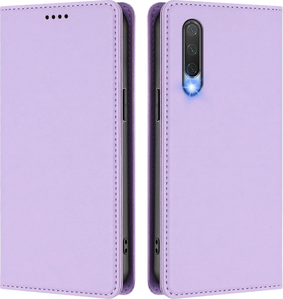 Custodia Xiaomi Mi 9 Lite Viola Lavanda - Cover Libro Elegante