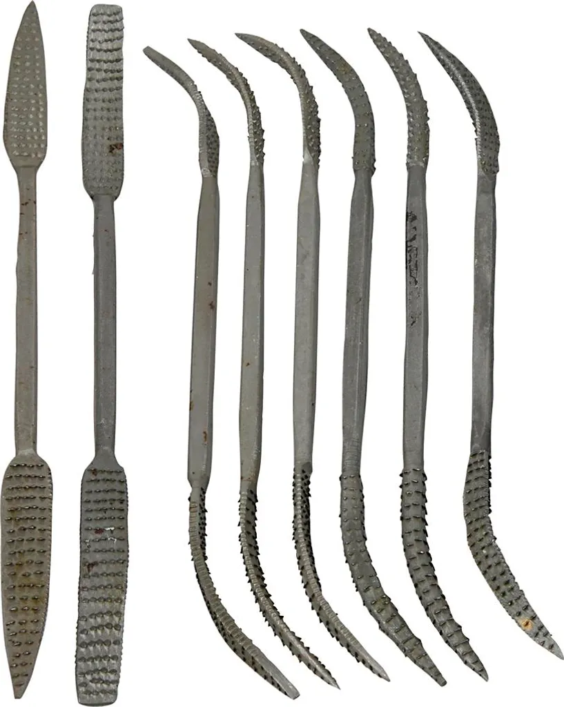 Set de 8 râpes italiennes multi-fonctions avec lames en acier inoxydable