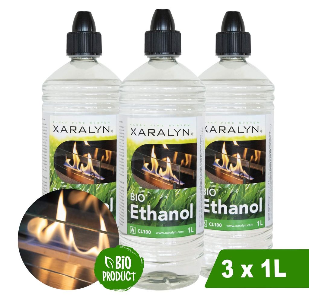 Xaralyn Ethanol CL100 (3 x1 Liter) - 100 % reines Produktbild 