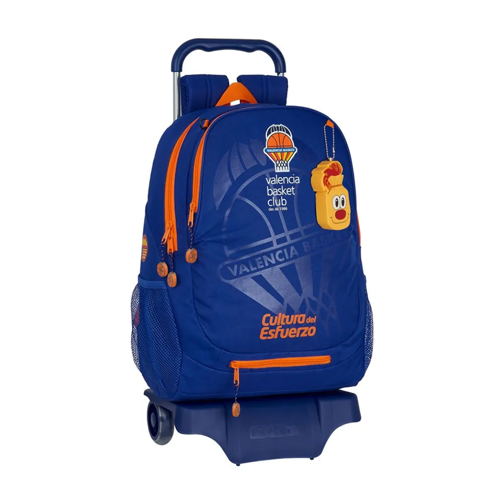 Safta Valencia Sac à Dos avec Chariot Trolley 16L Bleu - Taille Unique