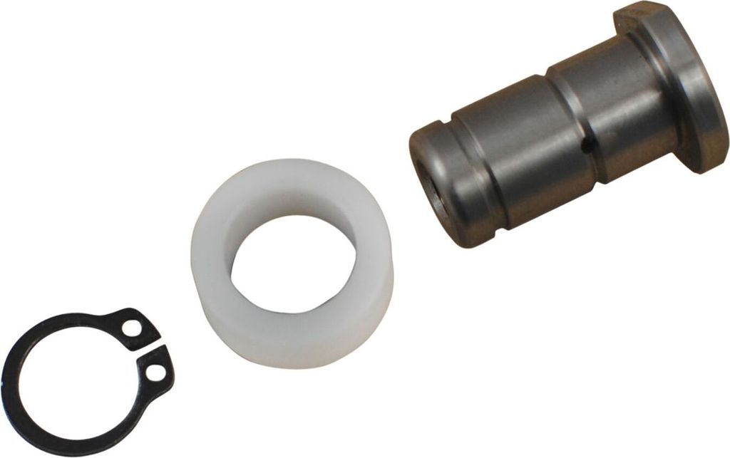Simson SET= je 1x Buchse, Bolzen und Sicherungsring für Schwingarm vorn (Schwinghebellager, Gabel) passend für Pitty, SR56, SR59