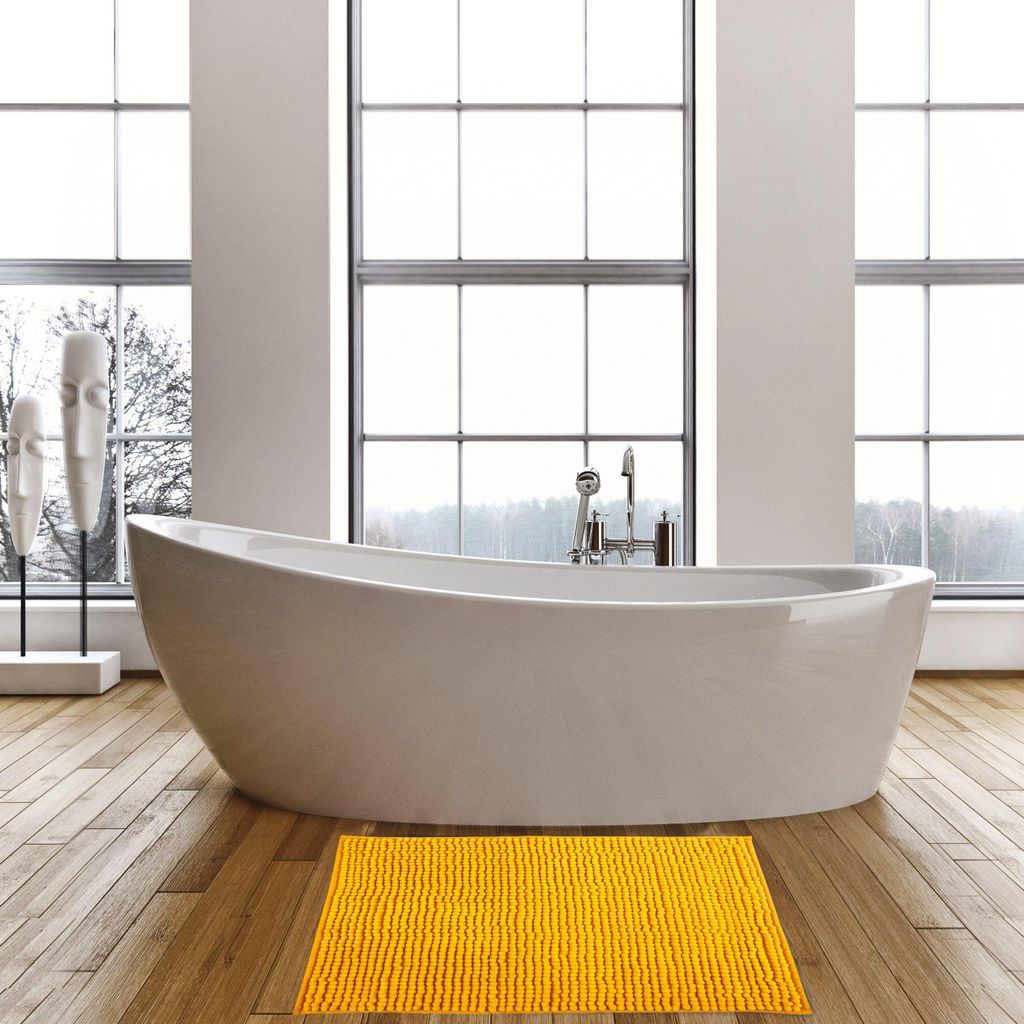 Tapis De Bain Chenille 40 X 60 Cm Safran - Msv Spirella Ld Image du produit 