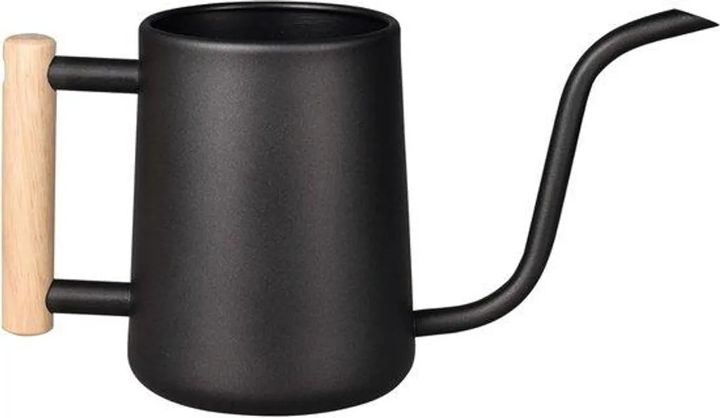 Arrosoir Bec Long Noir 1000ml : Arrosage Précis sans Éclaboussures Inox