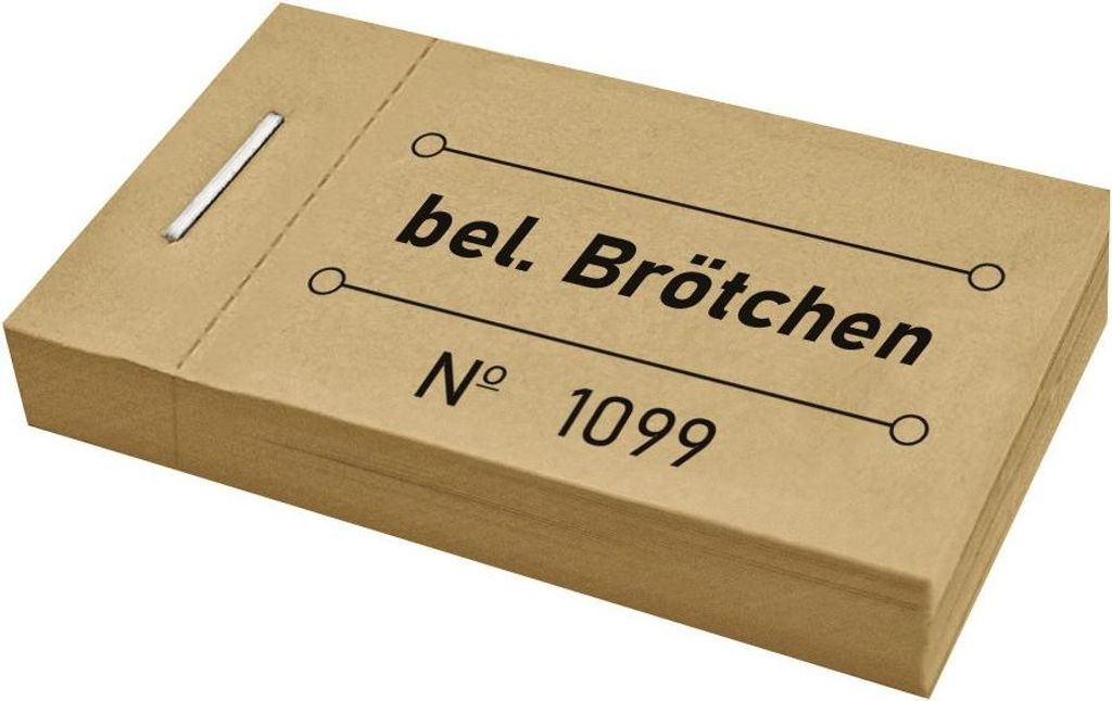 CombiCraft Wertmarken Block 'bel. Brötchen' Karamell - 5 Produktbild 