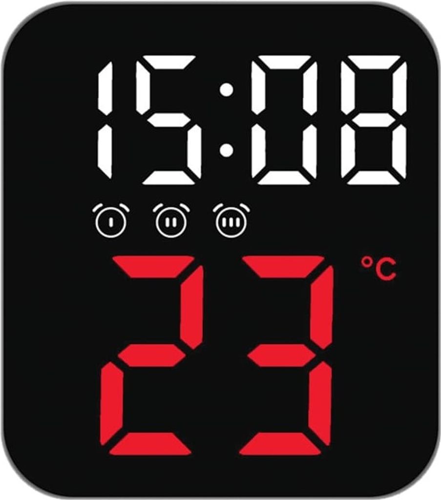 Digitaler Wecker JVD SB8015.1, 11cm