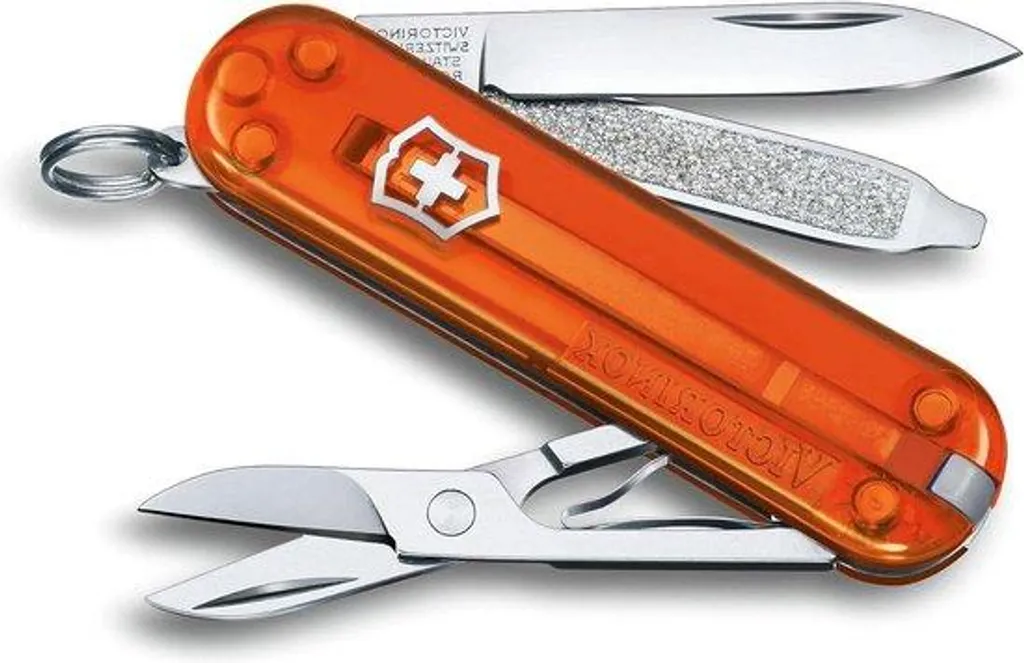Mini couteau de poche multifonction 58 mm avec 7 outils indispensables