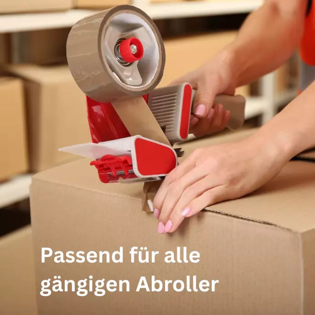 6x Klebeband braun Packband Paketband Stärke 48my, 50mm x Produktbild 2