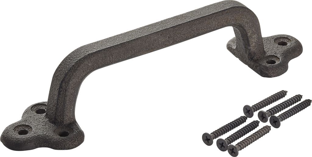 B1 BA 162 mm Gusseisen roh unlackiert Scheunentorgriff