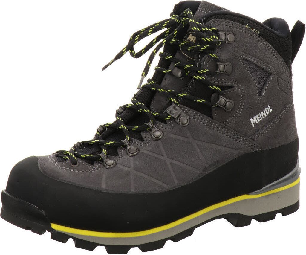 Meindl Herren Antelao PRO GTX Trekkingstiefel anthrazit/ lemon 43