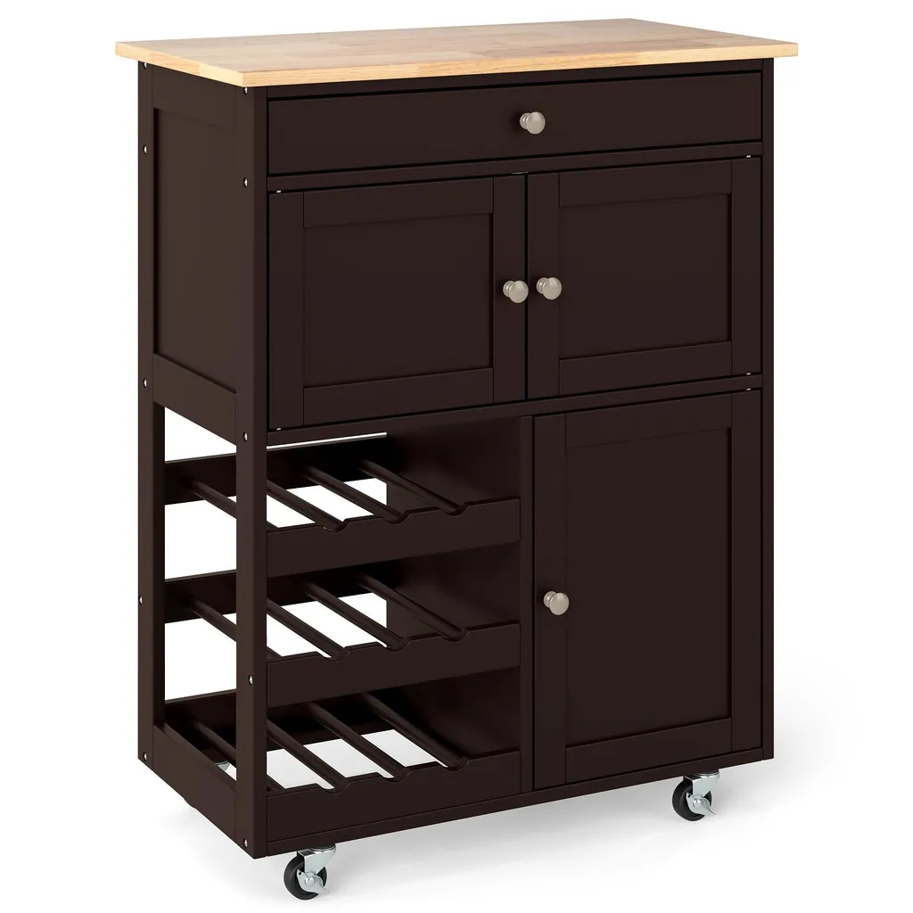 Recensione Carrello COSTWAY: Servizio Cucina con Cassetti e Ruote